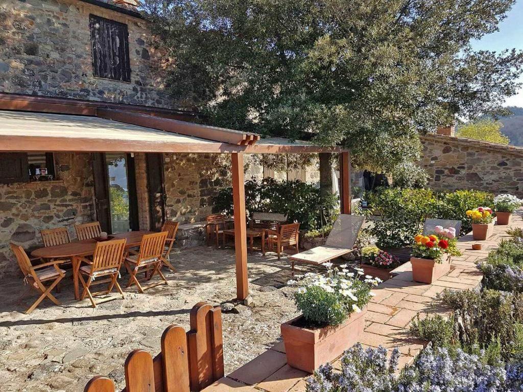 Cottage Le Ginestre Con Piscina In Val D'Orcia ラディコーファニ エクステリア 写真
